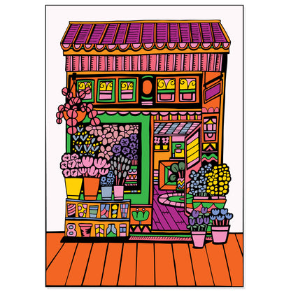 A4 Print - Flower Shop