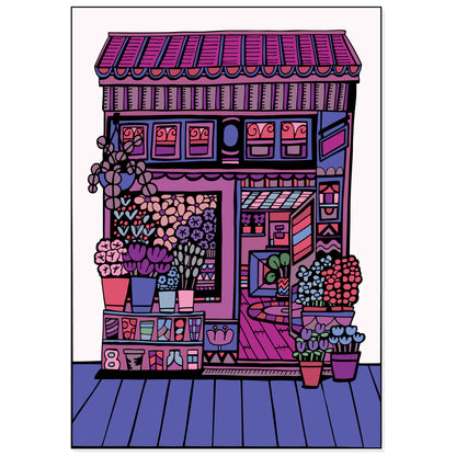 A4 Print - Flower Shop