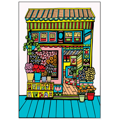 A4 Print - Flower Shop