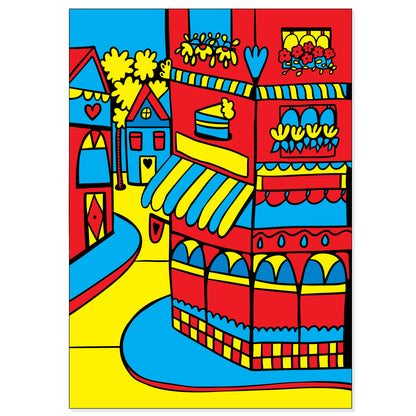 A4 Print - The Pâtisserie