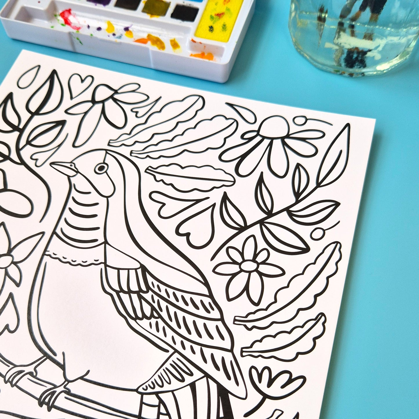 The Birds Collection - Set Of Six A4 Artworks