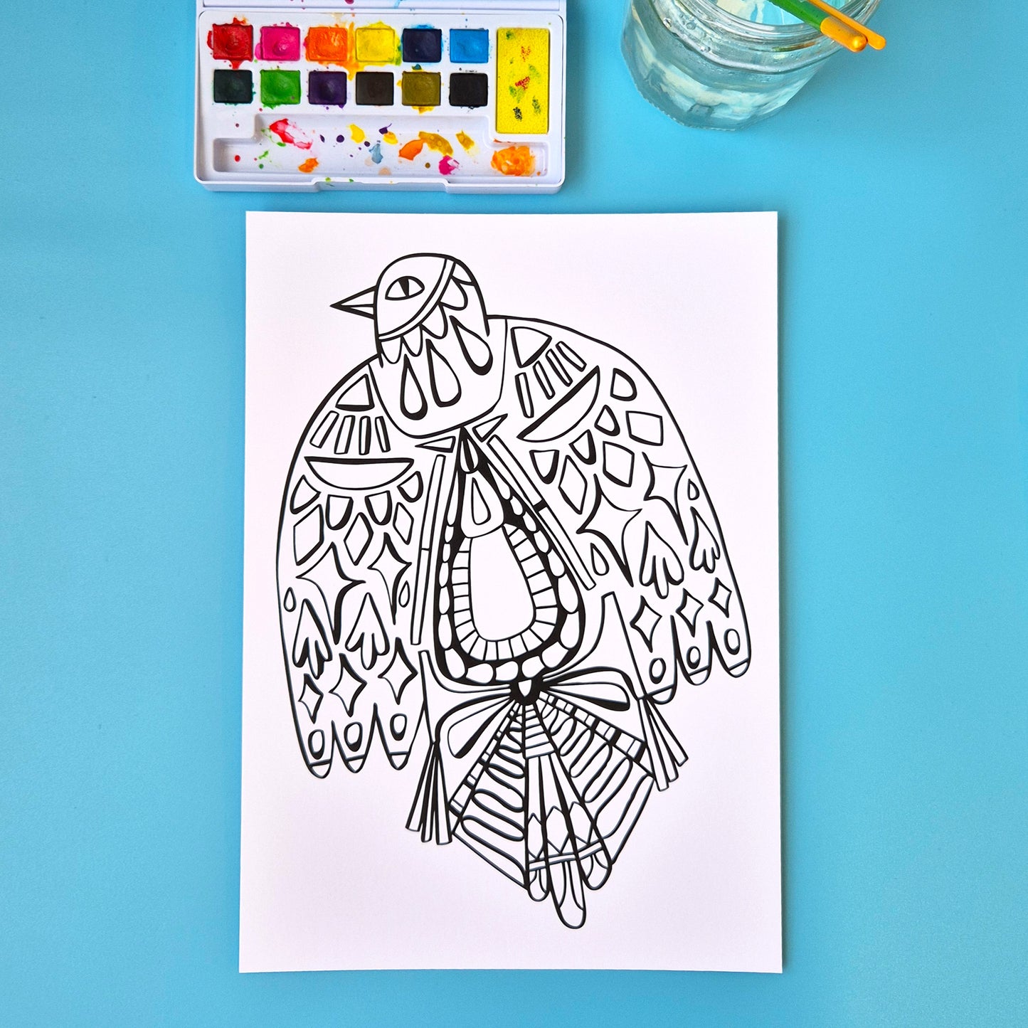 The Birds Collection - Set Of Six A4 Artworks