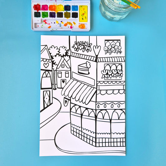 A4 Print - The Pâtisserie