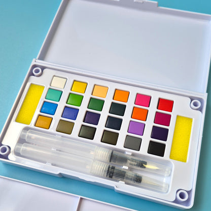 Watercolour Set - 24 Colours