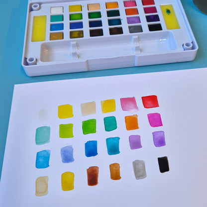 Watercolour Set - 24 Colours