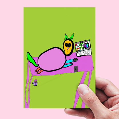 Kids School Holiday Art Workshop - Design Your Own Greeting Cards
