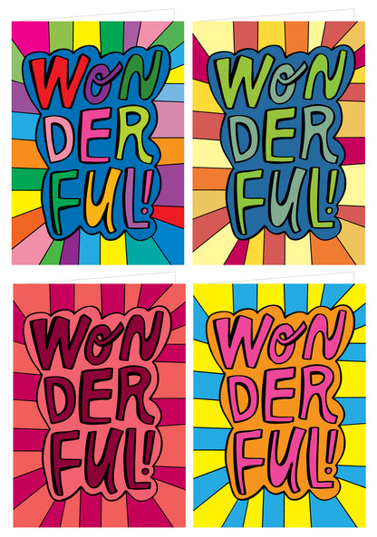 Greeting Card - Wonderful